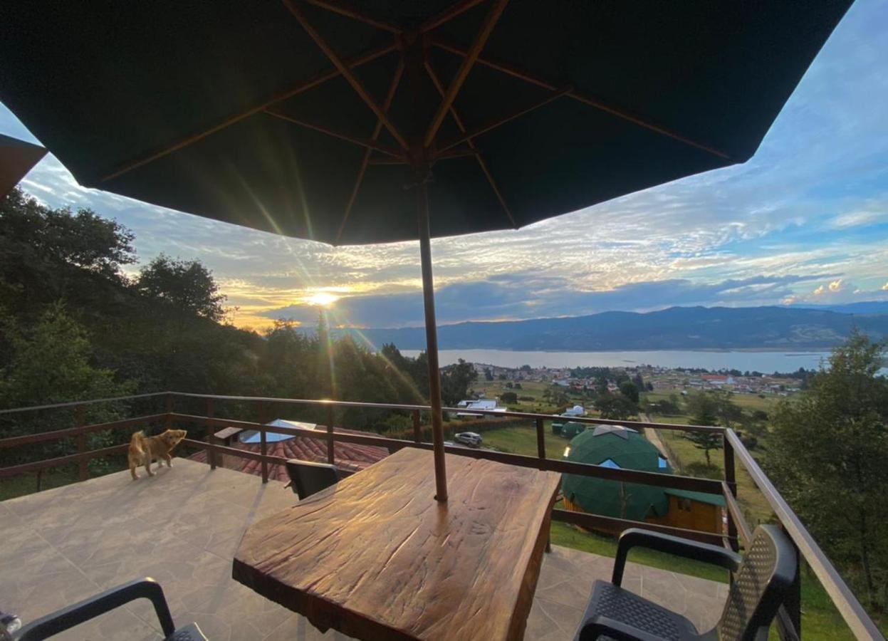 Отель Glamping Sede Campestre Mirador De Pueblo Viejo Гуатавита Экстерьер фото