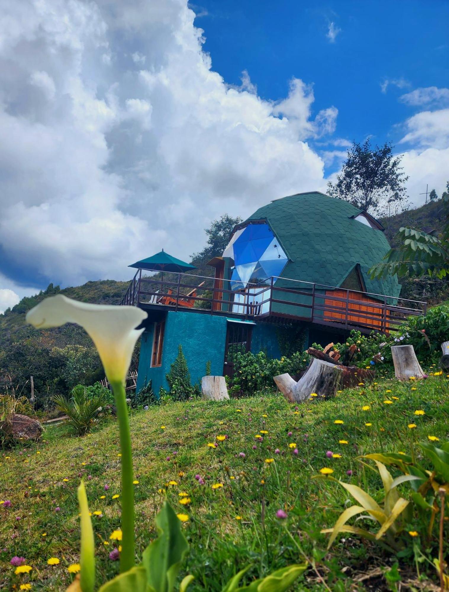 Отель Glamping Sede Campestre Mirador De Pueblo Viejo Гуатавита Экстерьер фото