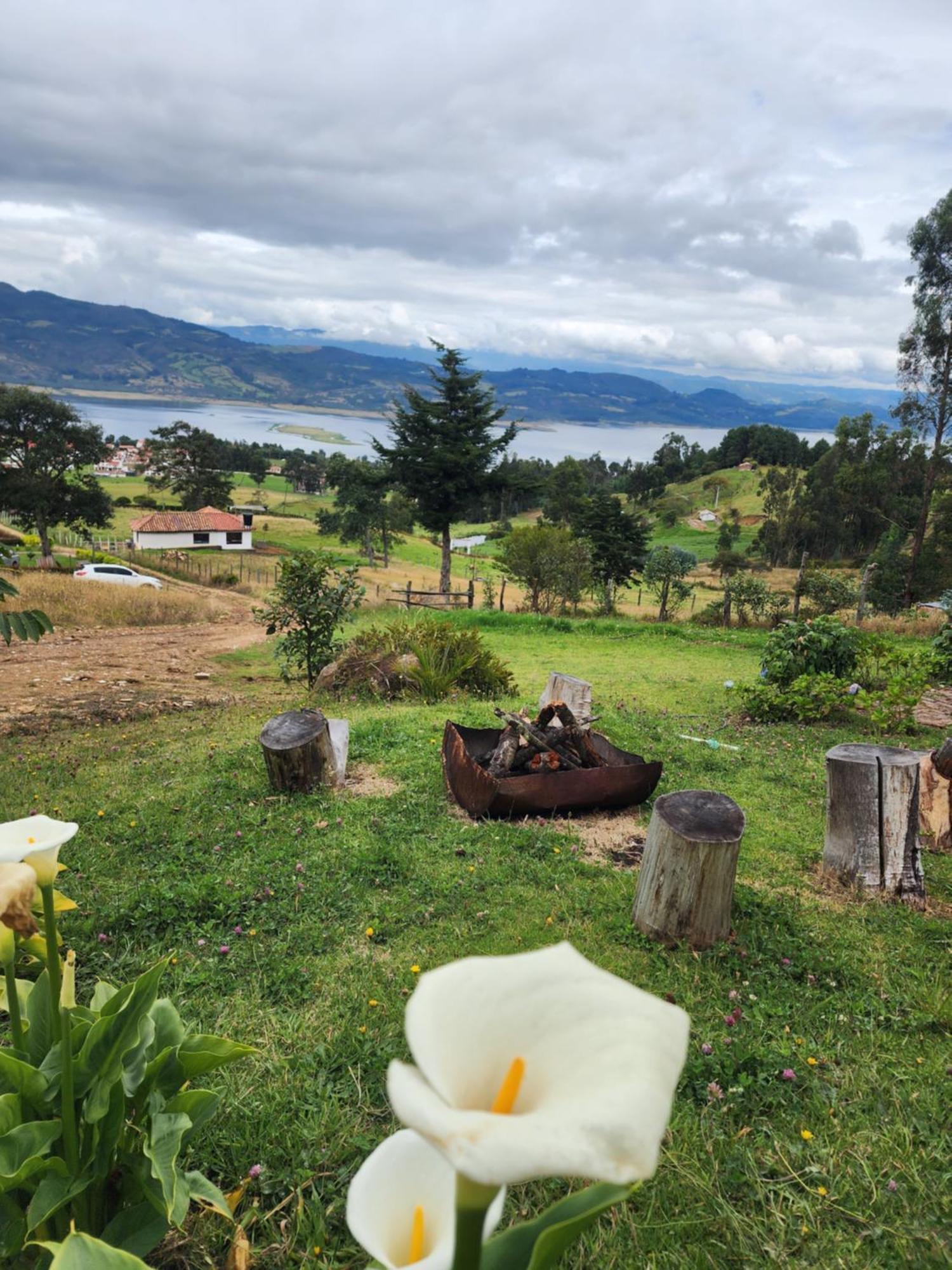Отель Glamping Sede Campestre Mirador De Pueblo Viejo Гуатавита Экстерьер фото
